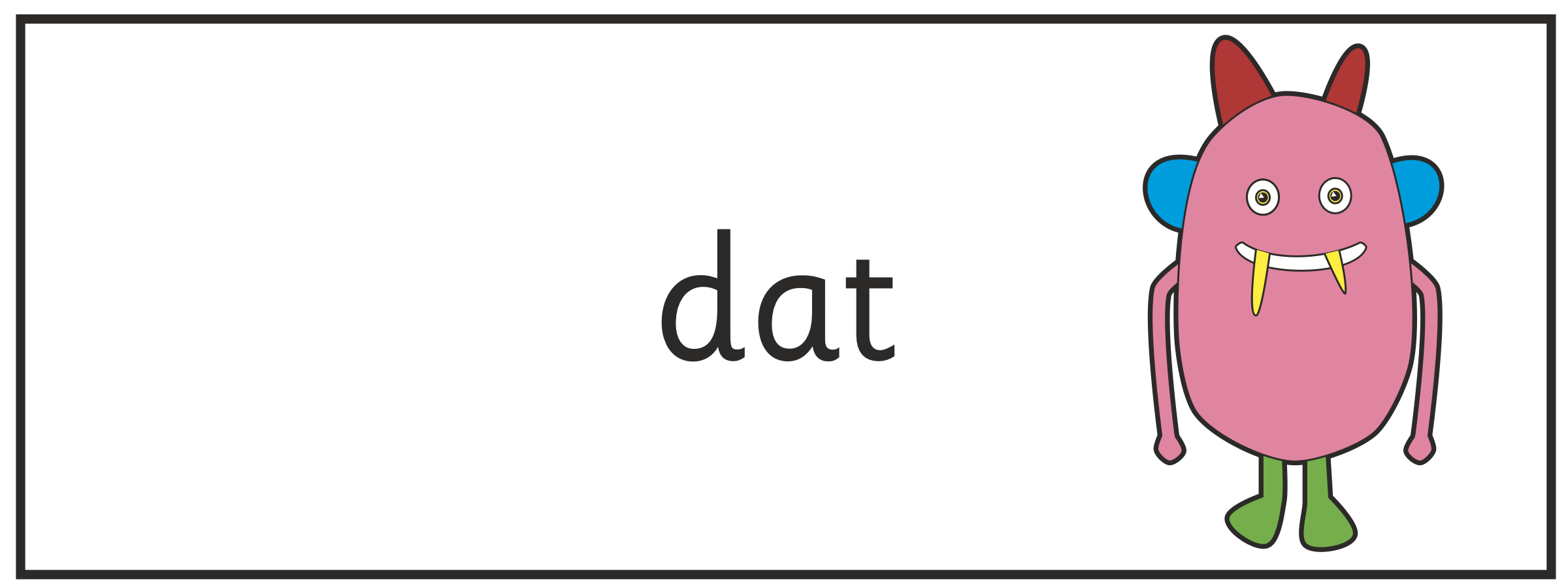Example of Nonsense Word in the Phonics Screening Check