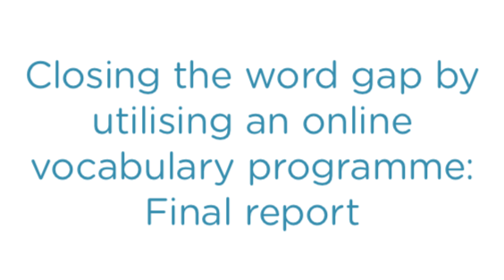 Vocab Pilot Report